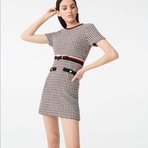 Maje tweed dress 36